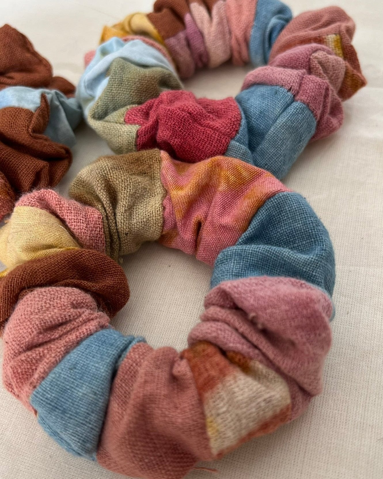 eco-patch scrunchies
